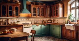 Kuchnia w starym stylu Koszalin: Stylowe kuchnie retro