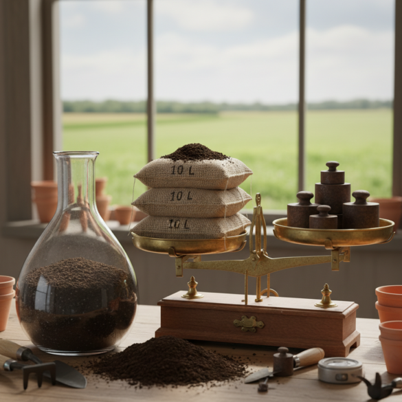 Przeliczanie ziemi: 50 litrów to ile kilogramów gleby?